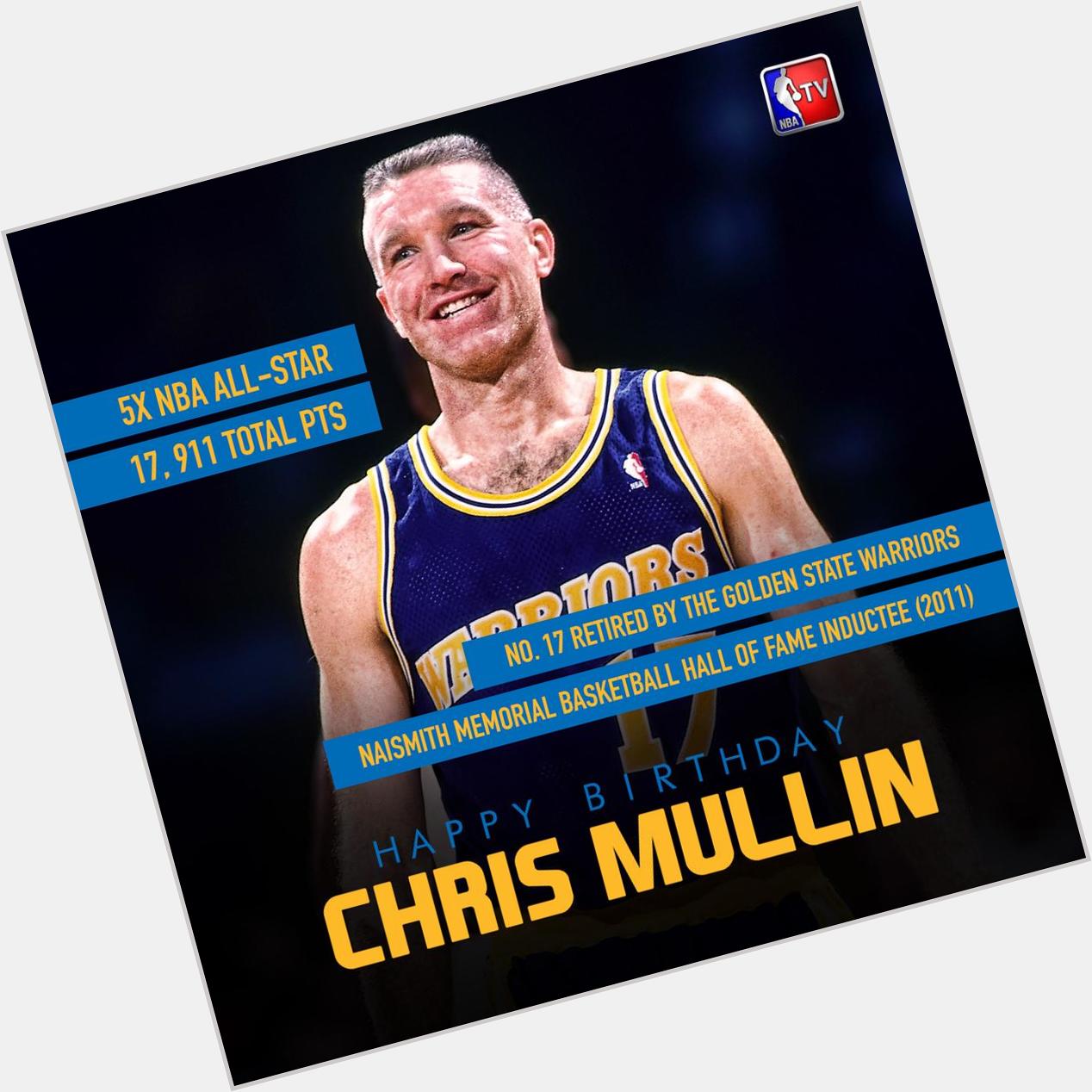  : Join us in wishing Chris Mullin a Happy Birthday! The legend turns 52 today. 
