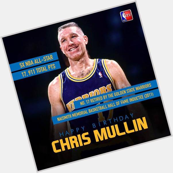 Join us in wishing Chris Mullin a Happy Birthday! The Golden State Warriors legend turns 52 today. 