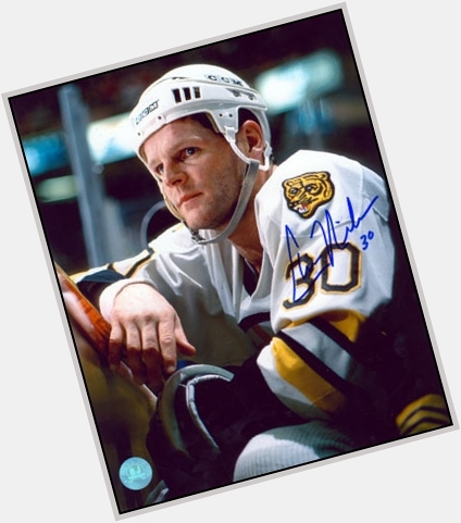 Happy Birthday Bruins RW Chris Nilan born February 9, 1958 in Boston, Massachusetts 