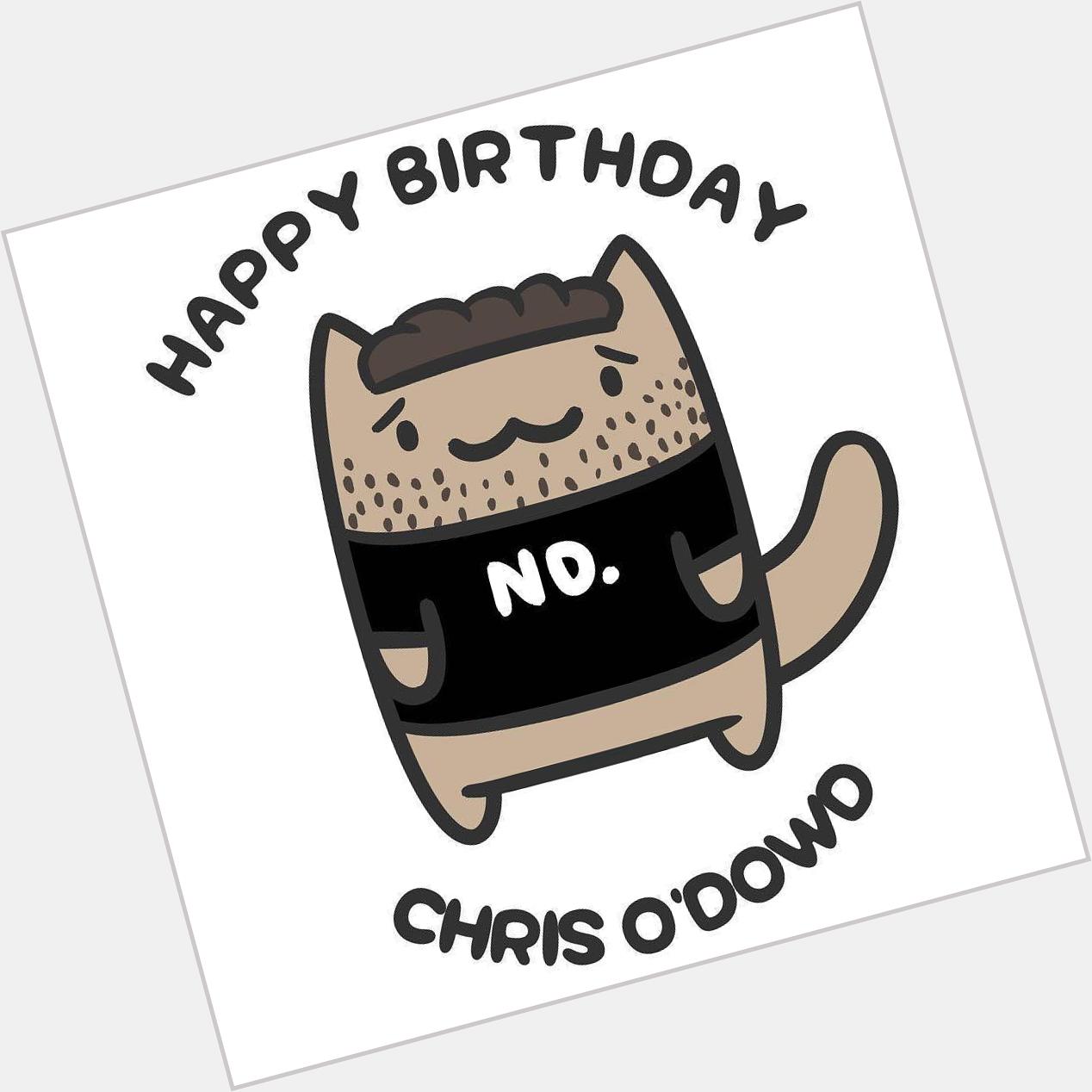 Happy Birthday, Chris O\Dowd! Andy\s mom turned us on to The IT Crowd and we practically w 