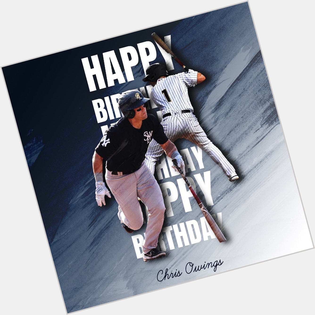 Birthday Buds Happy birthday, Chris Owings and Ryan Weber! 