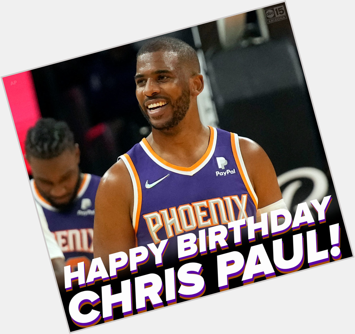Happy 37th birthday to PG Chris Paul! Let\s get another win tonight to celebrate!  