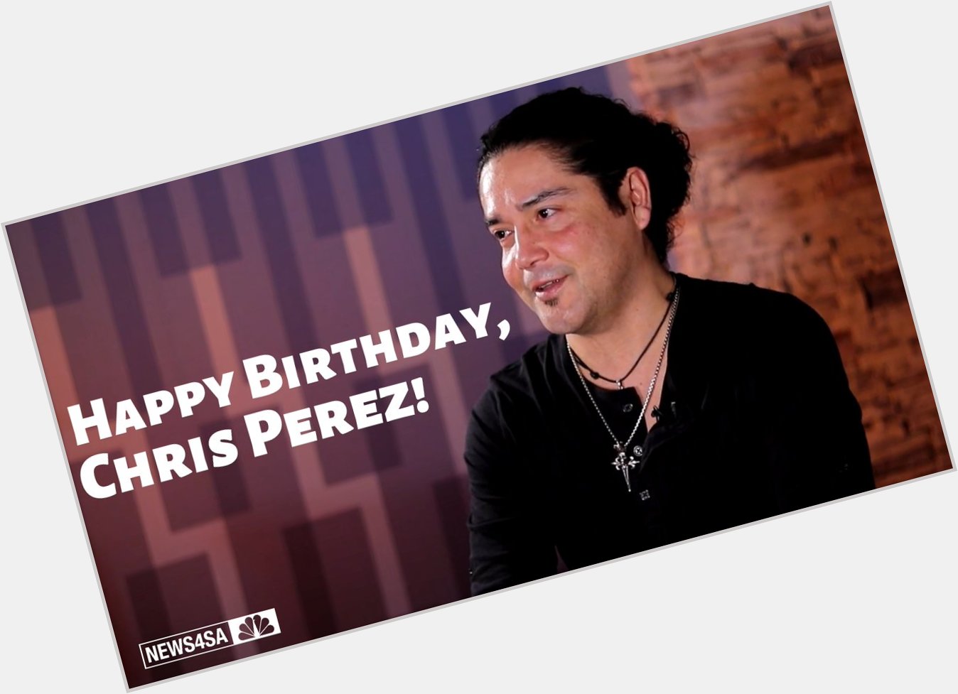 HAPPY BIRTHDAY! Chris Perez turns 52 today! Join us in wishing him a very happy birthday! 
