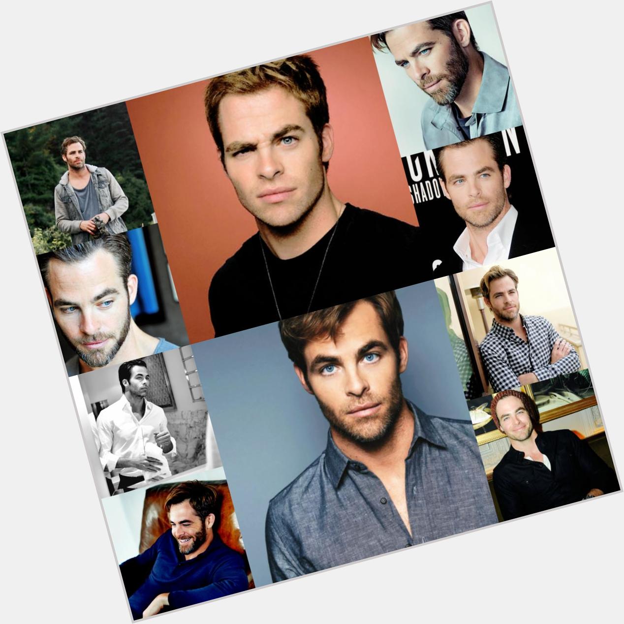 Happy 35th birthday to the most beautiful human being to ever walk on this earth: chris pine 
