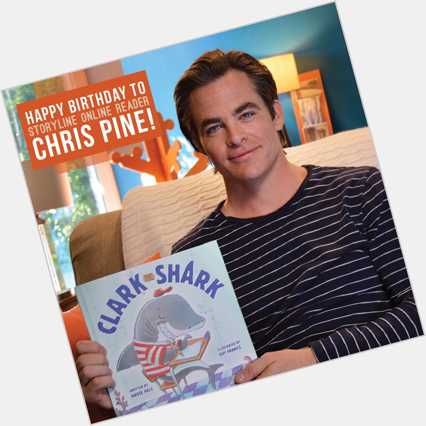 Happy Birthday to reader Chris Pine! 