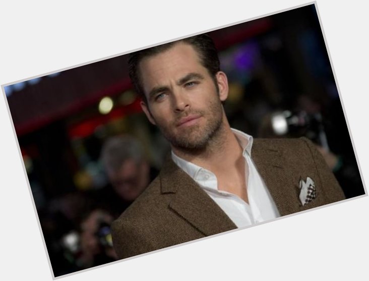 Wishing a very Happy 38th Birthday to handsome actor, Chris Pine.  