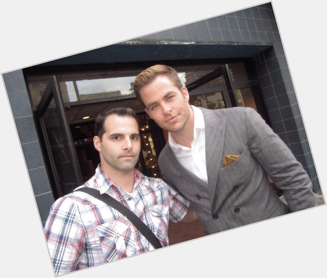 Happy Birthday to the awesome Chris Pine      