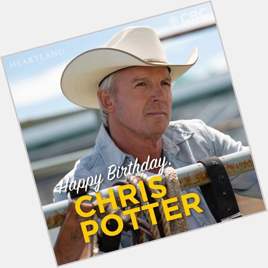 Please join us in wishing a very happy birthday to our own Chris Potter! 