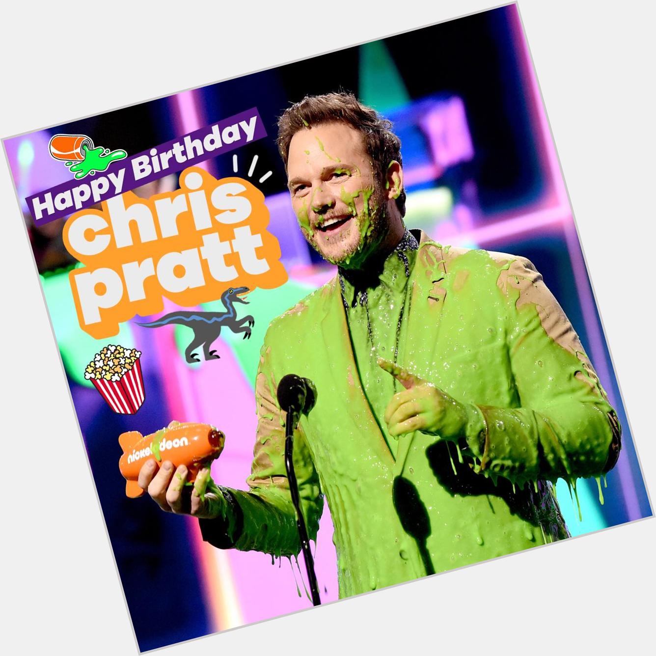 Happy birthday to the legendary Chris Pratt   