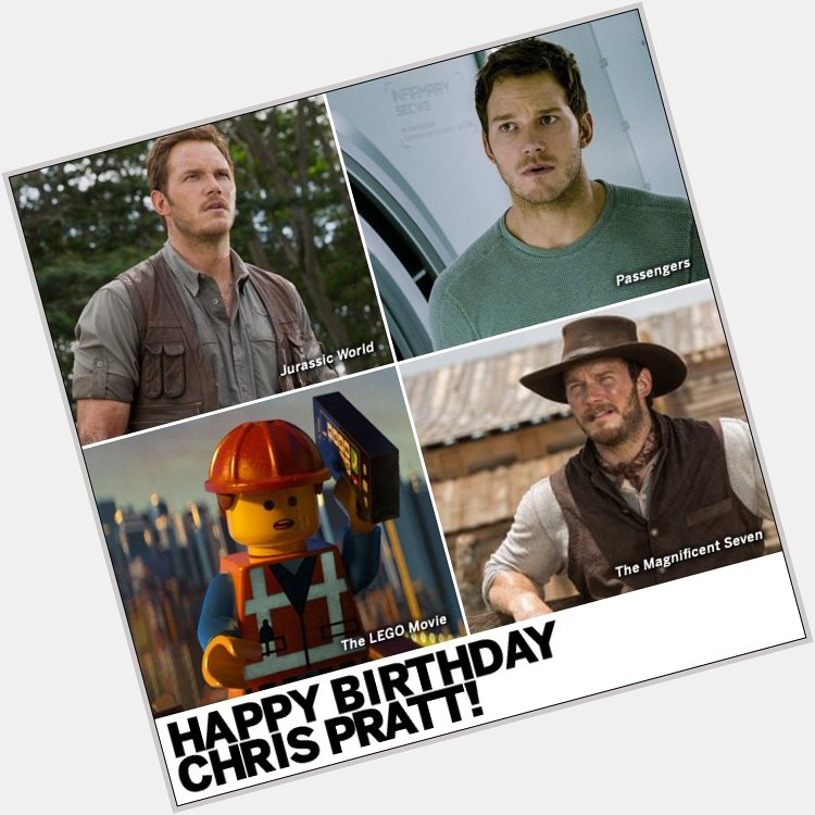 Happy birthday to our very own Star Lord, Chris Pratt! What Chris Pratt movie/tv episode can you never get tired of? 