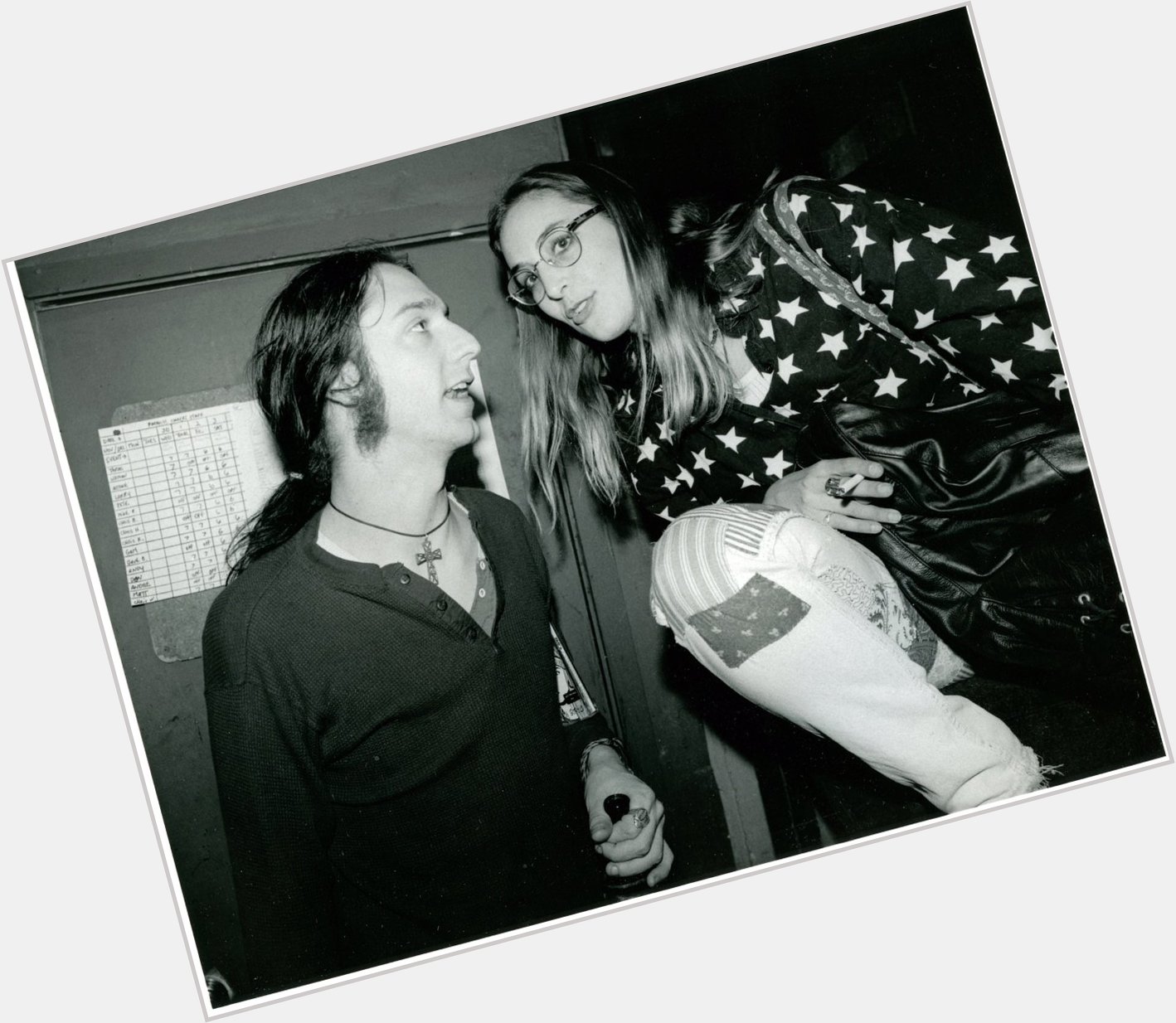 Happy birthday Chris Robinson from Photo taken backstage at 