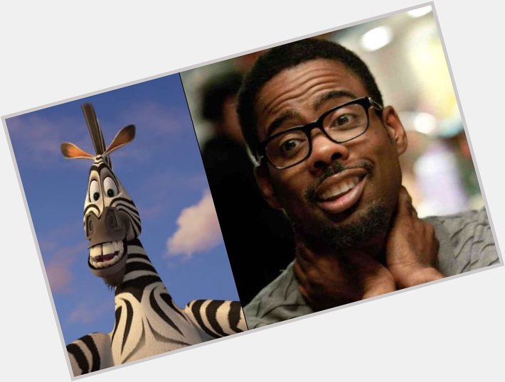 Happy 52nd Birthday to Chris Rock! The voice of Marty in Madagascar.    
