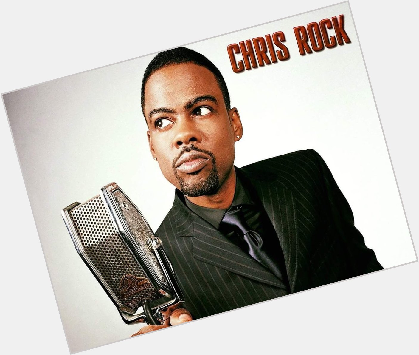 Happy Birthday to comedian, actor, screenwriter, TV/film and director Chris Rock (born February 7, 1965). 