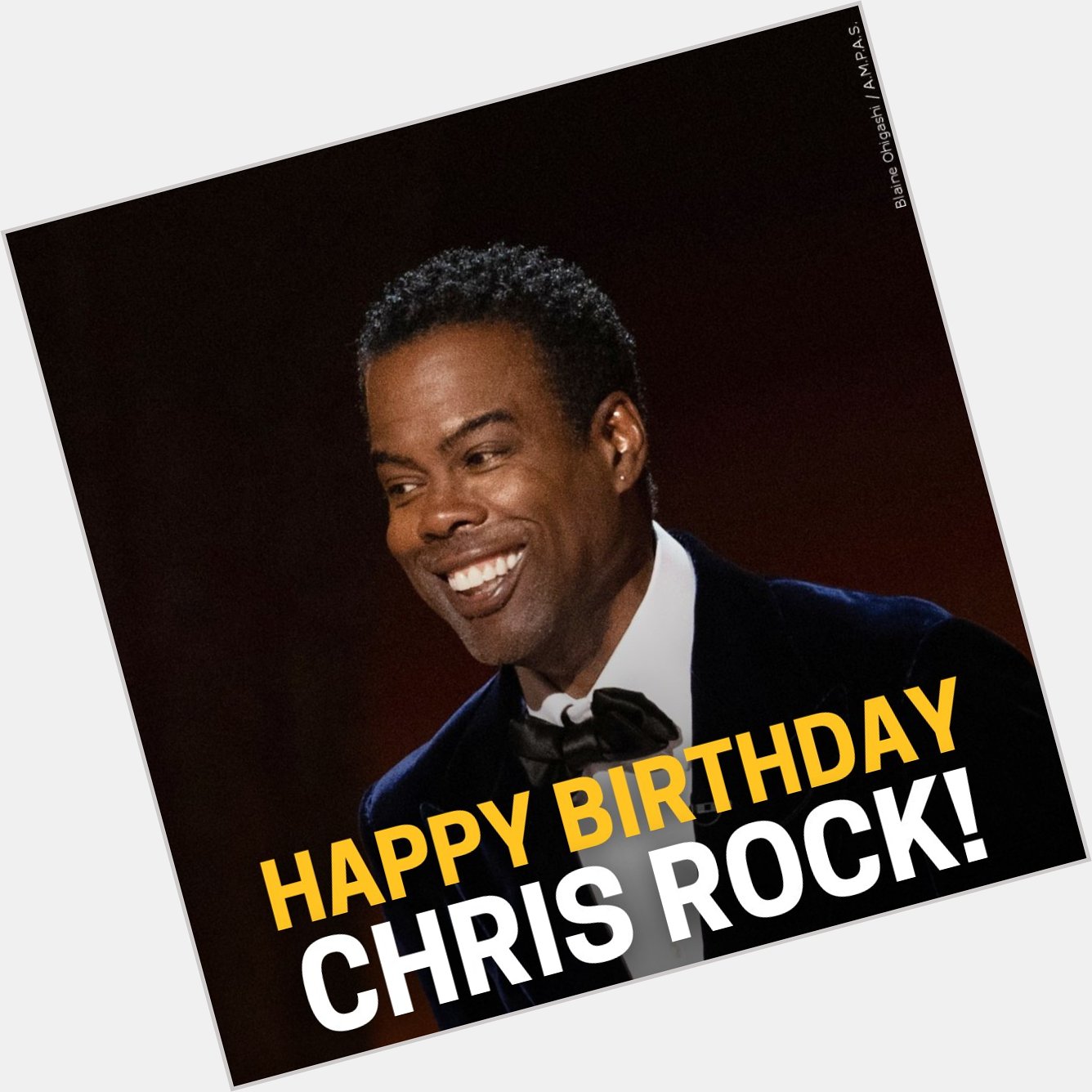 Happy Birthday to comedian Chris Rock! He is 59 today. 