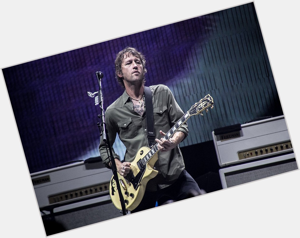 Happy Birthday to guitarist Chris Shiflett today of - Do you have a favorite Foo Fighters song? 