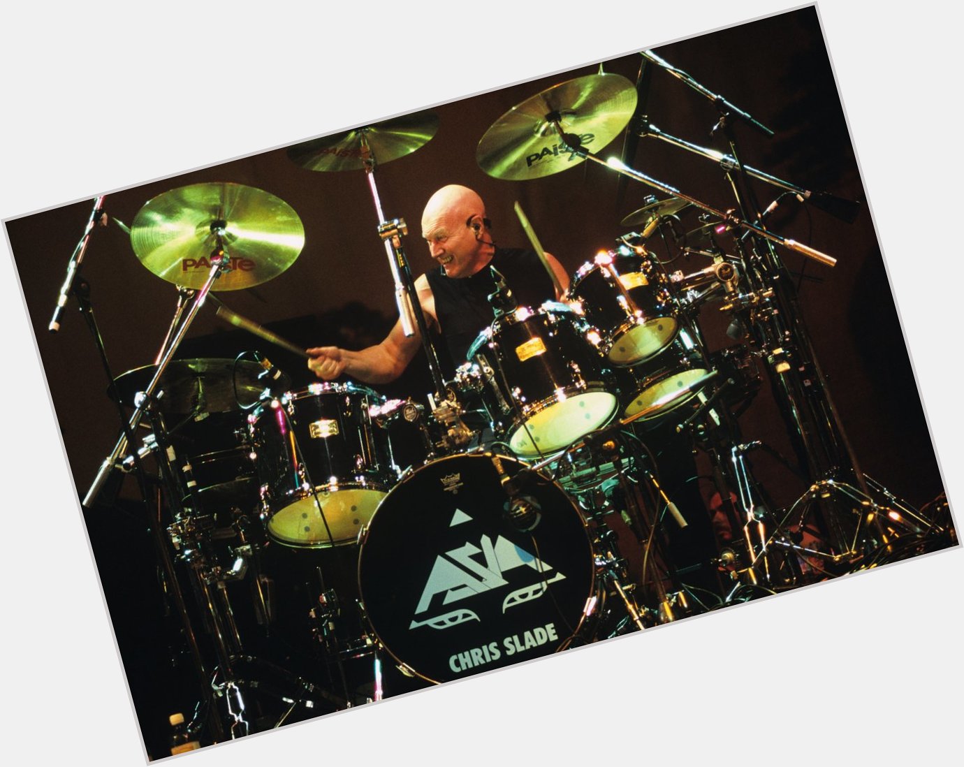 Please join us here at in wishing the one and only Chris Slade a very Happy 74th Birthday today  