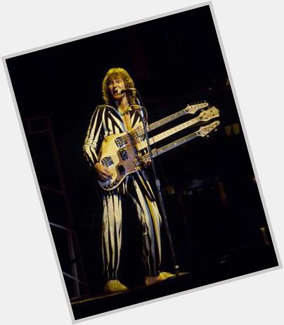A happy birthday to the incredible Chris Squire - RIP Fish! 