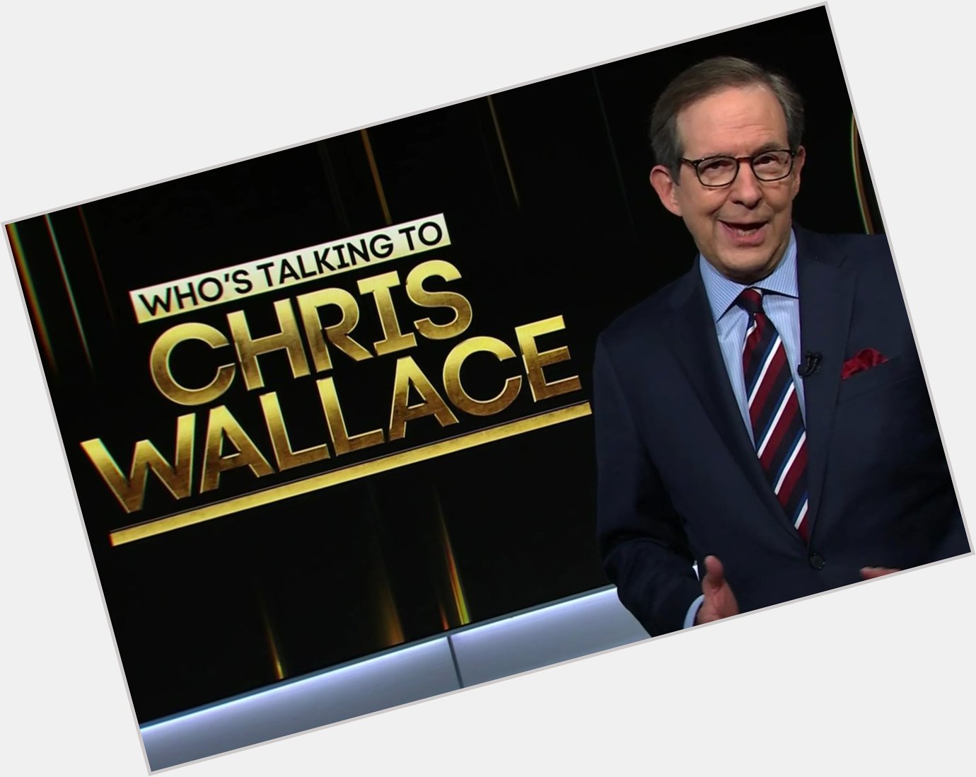 October 12:Happy 75th birthday to journalist,Chris Wallace (\"Over 50 year career in journalism\") 