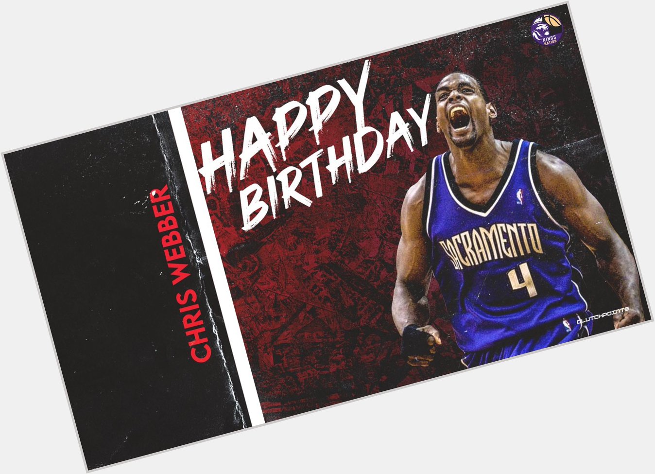 Join Kings Nation in wishing Chris Webber a happy 47th birthday!    