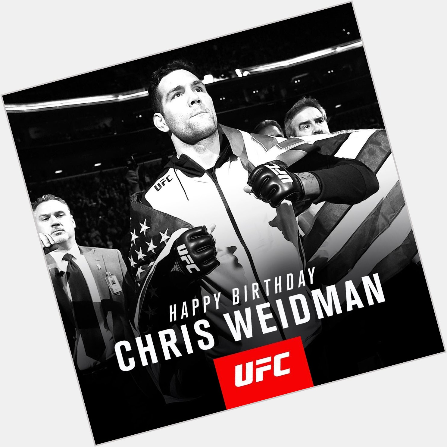 Happy Birthday Chris Weidman    