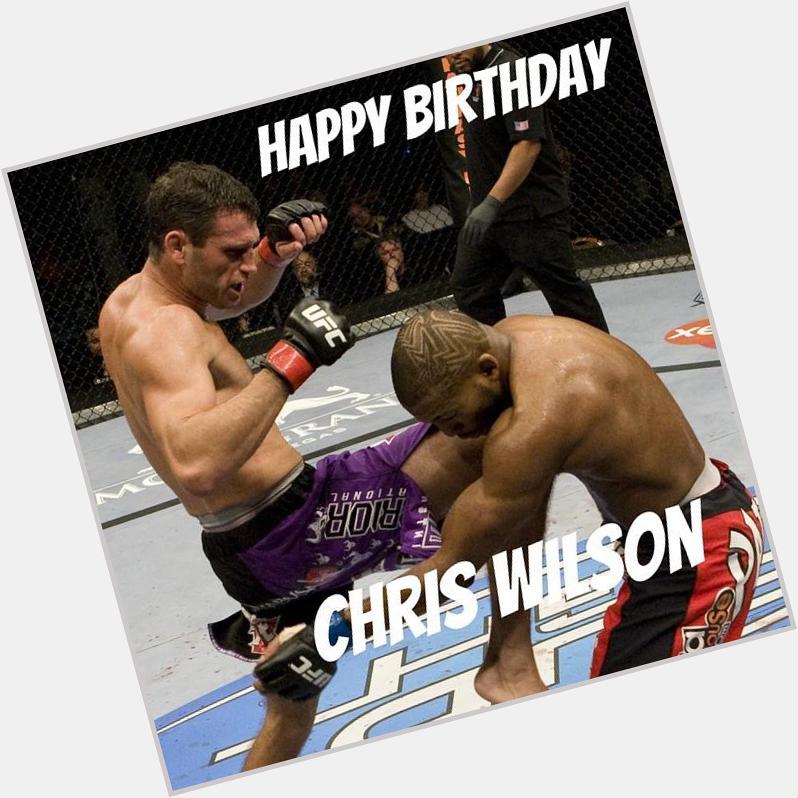 Happy Birthday Chris Wilson from 2 Dogs Caged!      