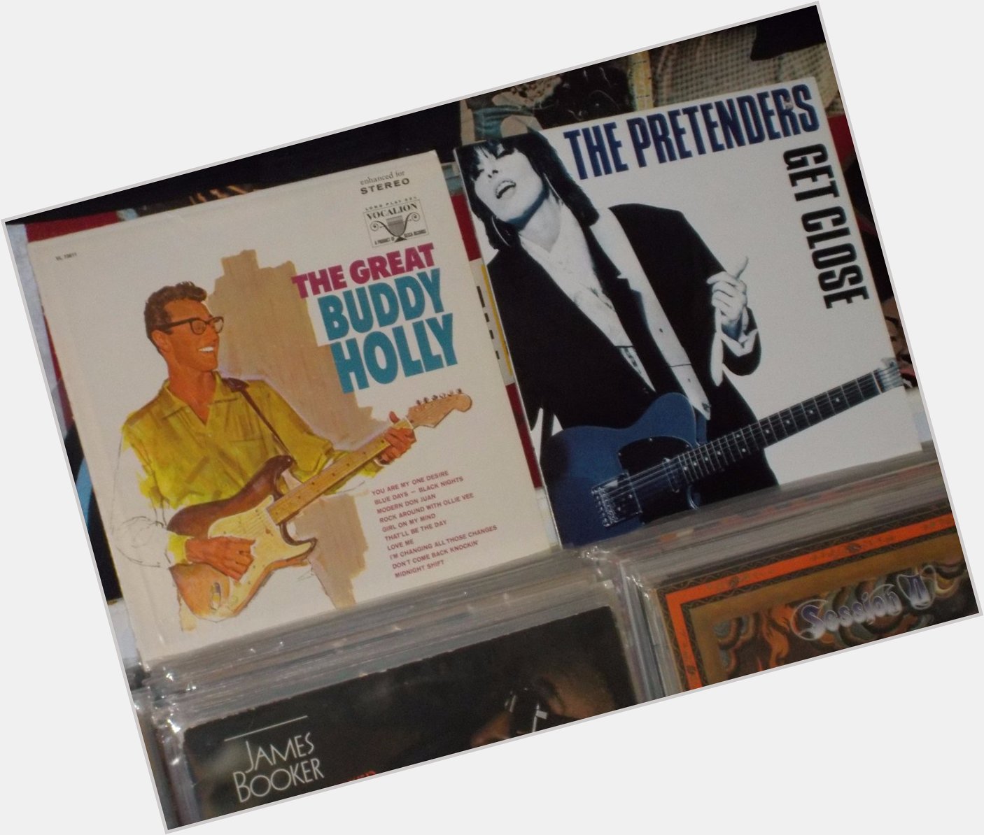 Happy Birthday to the late Buddy Holly & Chrissie Hynde 