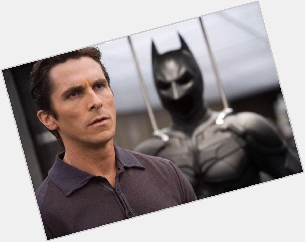 HAPPY BIRTHDAY CHRISTIAN BALE! Turning 41 years old. 