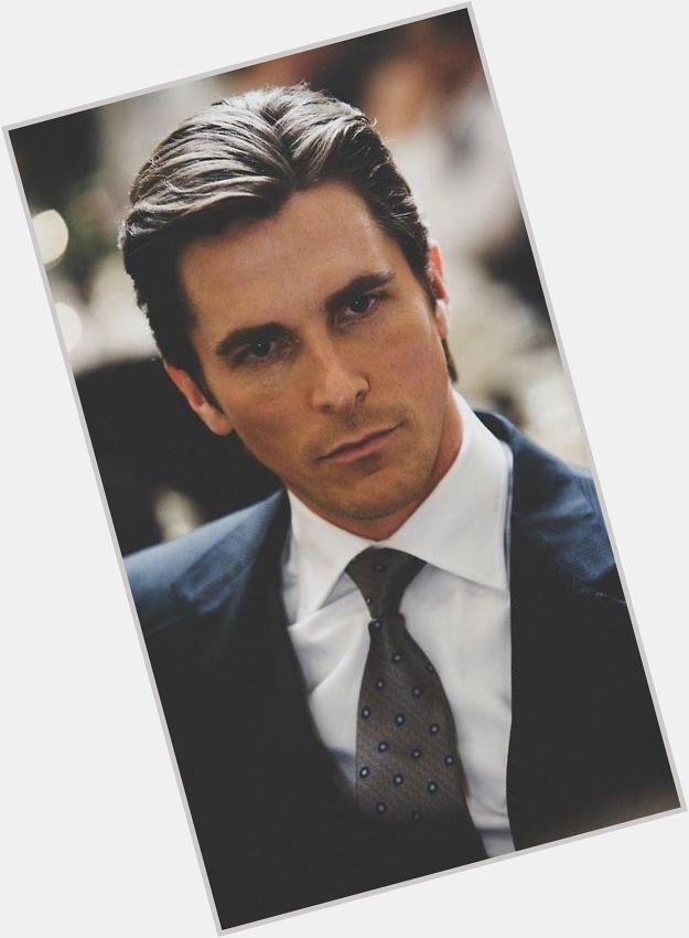 Happy birthday to the one and only batman, Christian Bale  