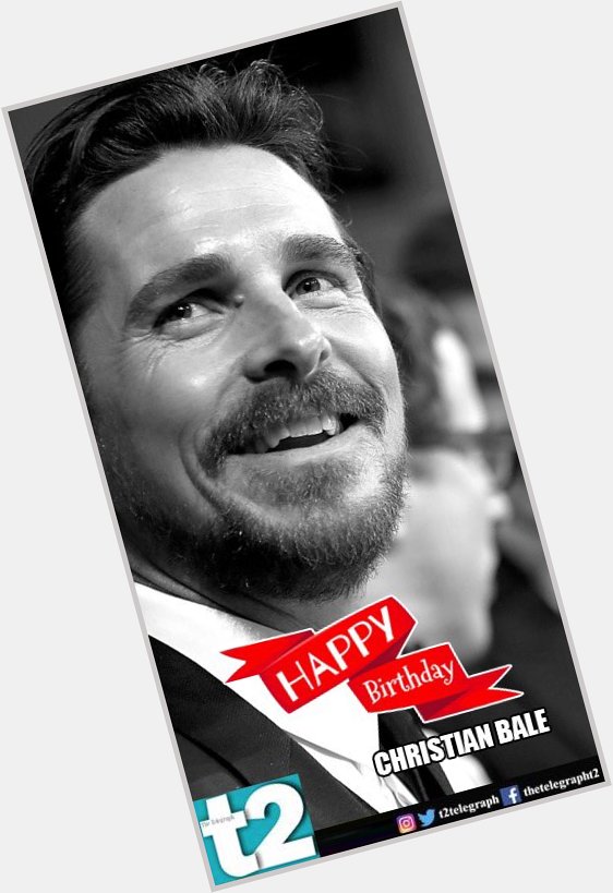 He\s the man we love best as Bruce Wayne aka Batman. Happy birthday, Christian Bale. 