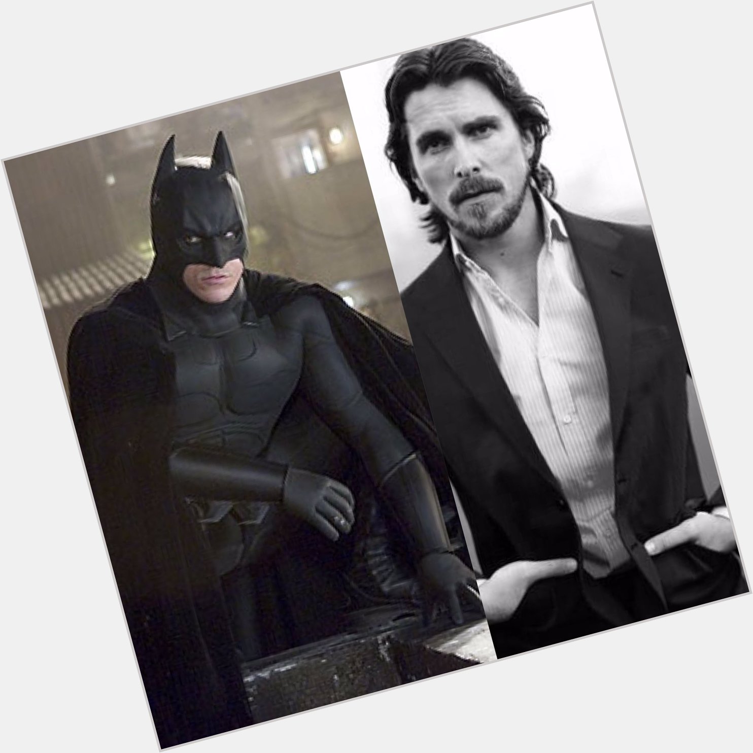 Happy 43rd birthday to Batman... Christian Bale! One of my favorite batman thank you bale   