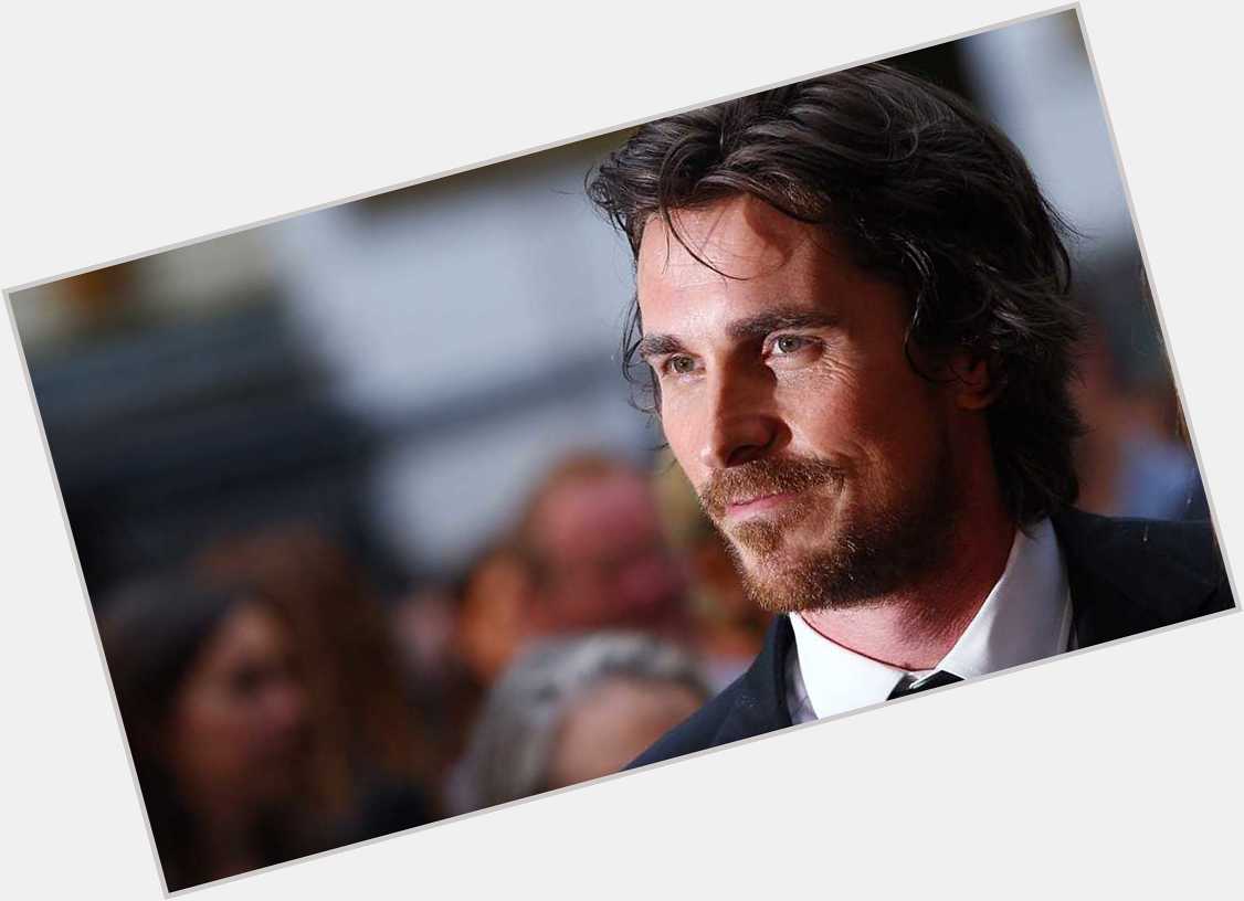 Happy 45th birthday to Batman...err - Christian Bale.    