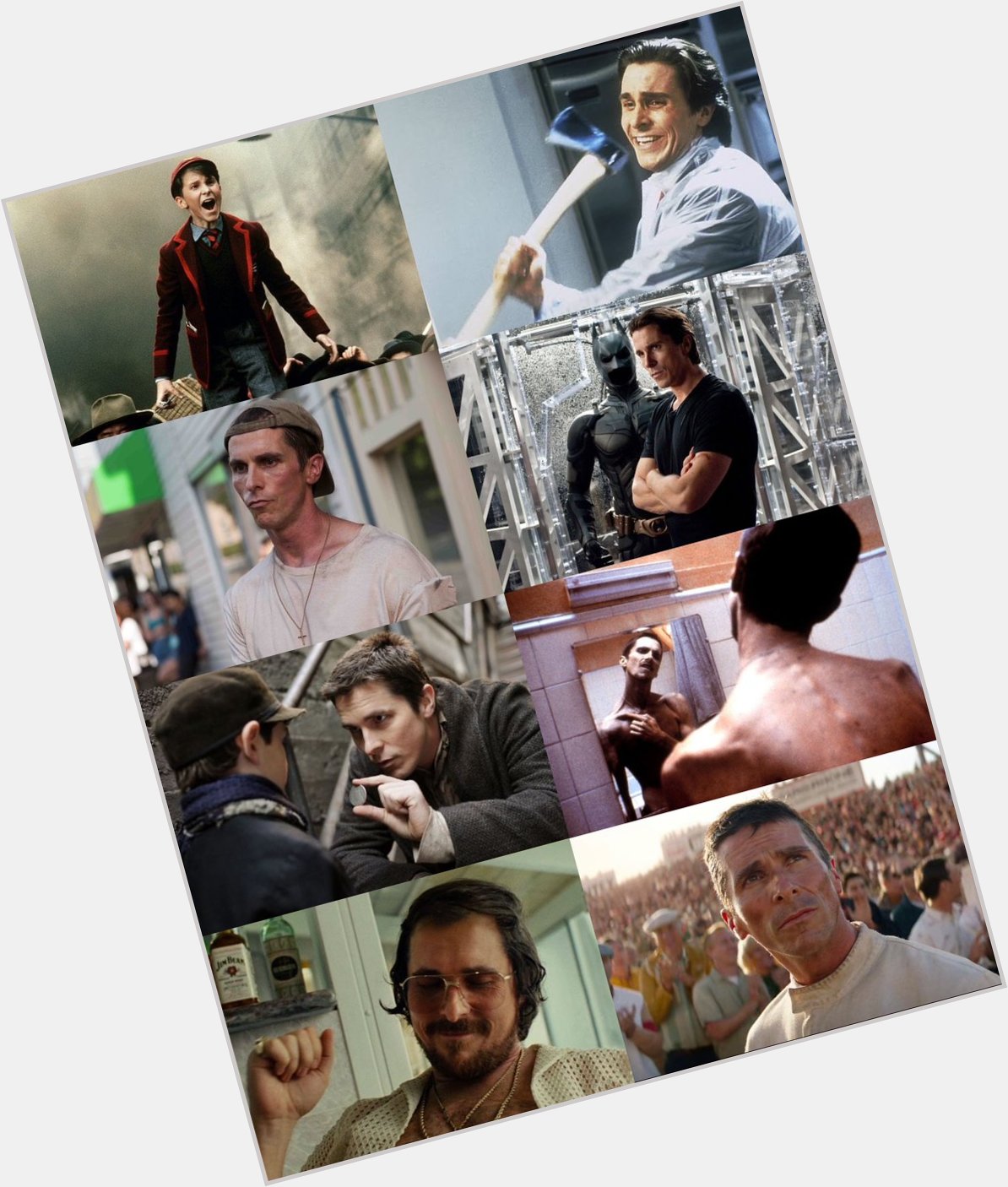 Happy 49th birthday to the man of many faces, Christian Bale! 