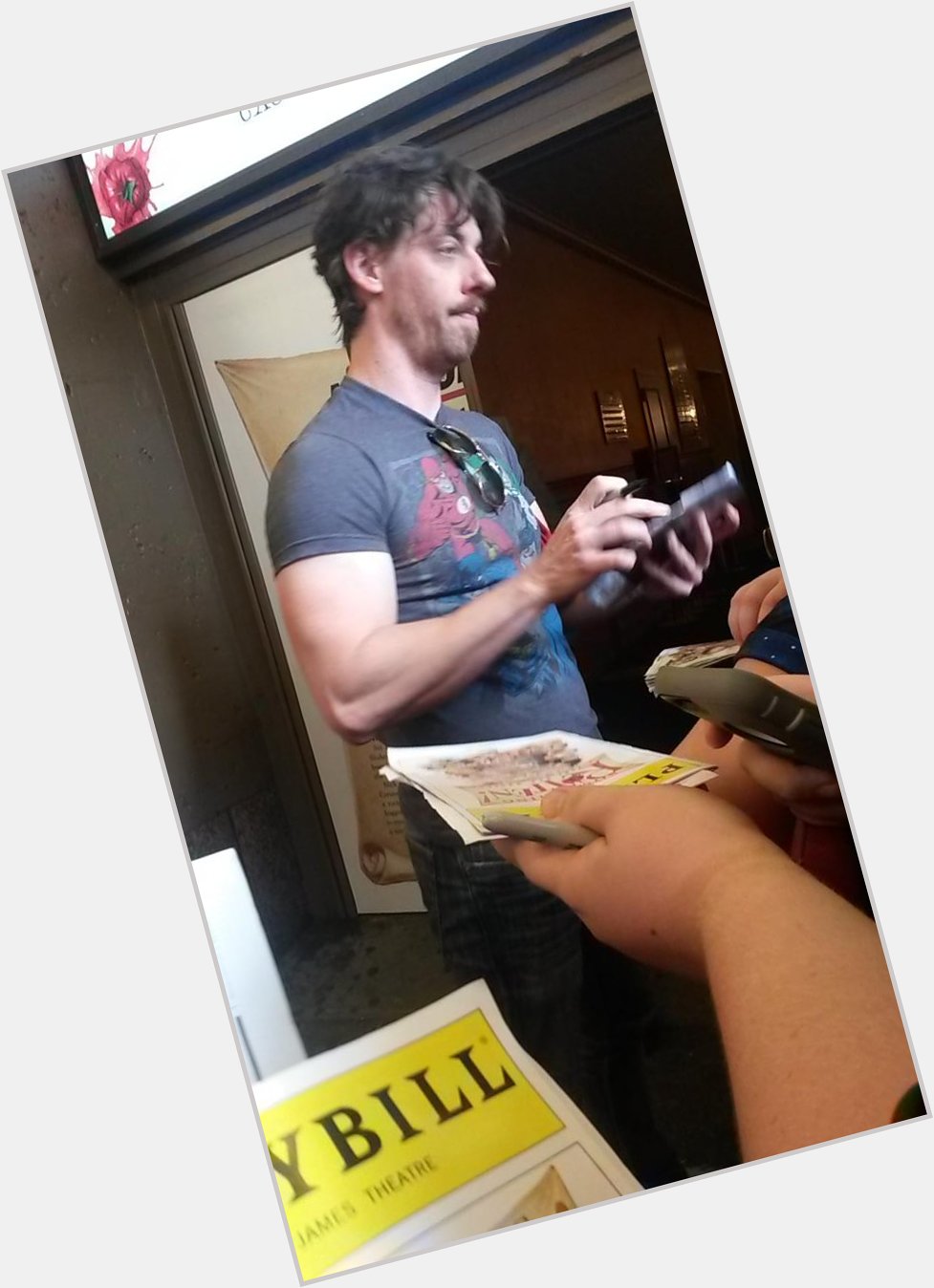 Happy Birthday Christian Borle! Thanks for being awesome and making me sorta like Shakespeare 