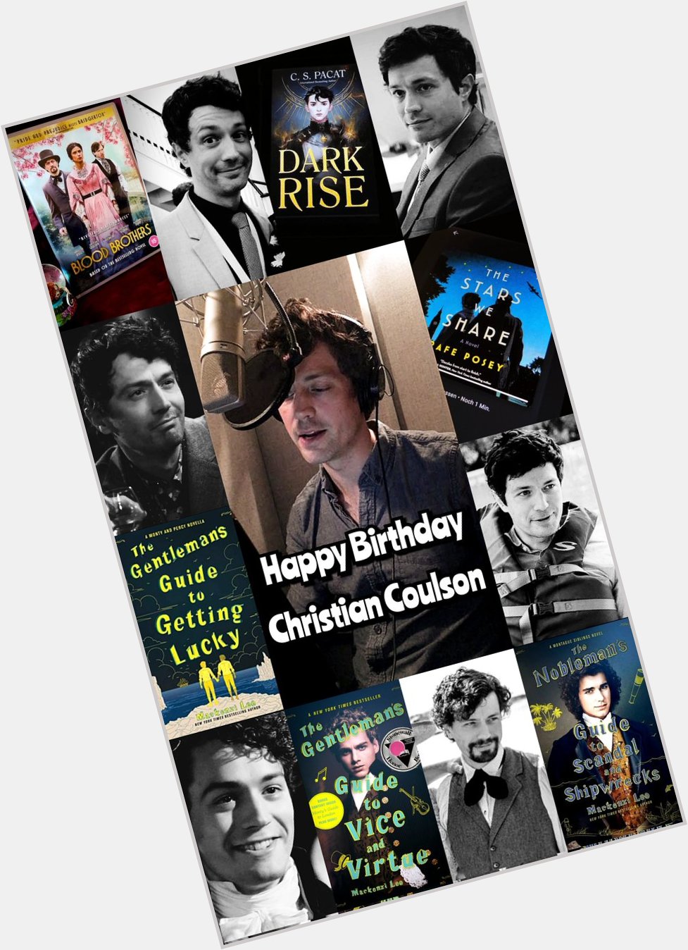 Happy Birthday to my favorite narrator and actor Christian Coulson ( ) 