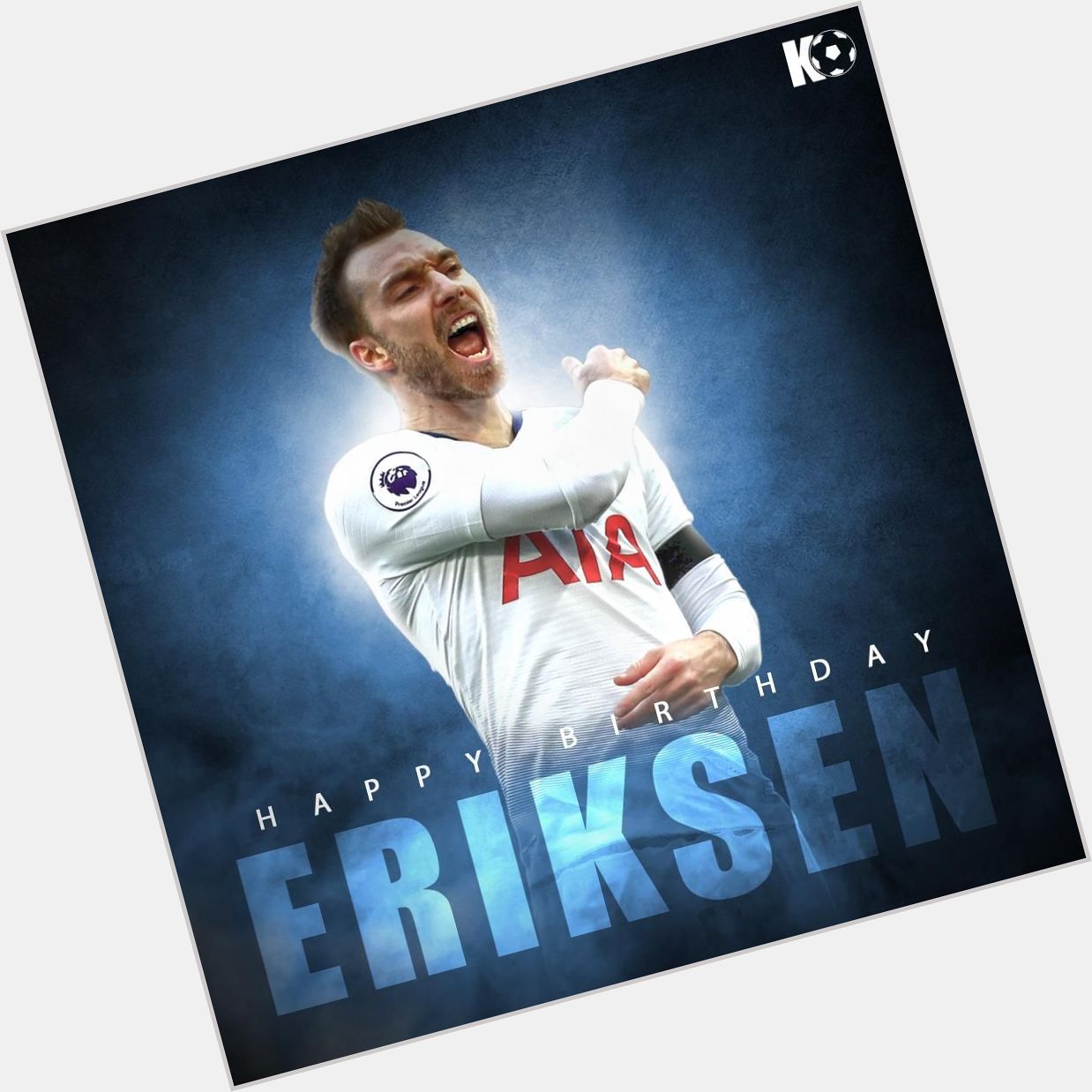 The Tottenham Hotspur star turns 27 today! Join in wishing Christian Eriksen a Happy Birthday 