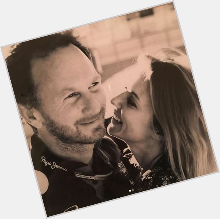 Geri Halliwell posts loved-up photo to wish her Red Bull boss husband Christian Horner a 