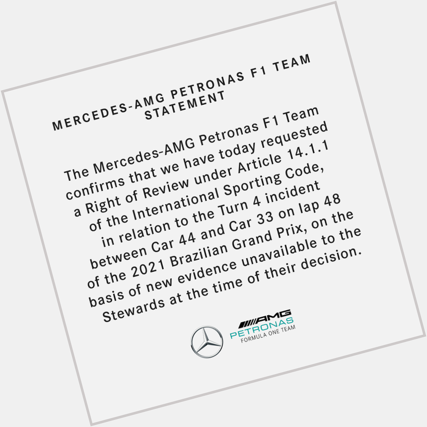 A nice birthday gift from Mercedes AMG to Christian Horner. Happy Birthday Christian!  