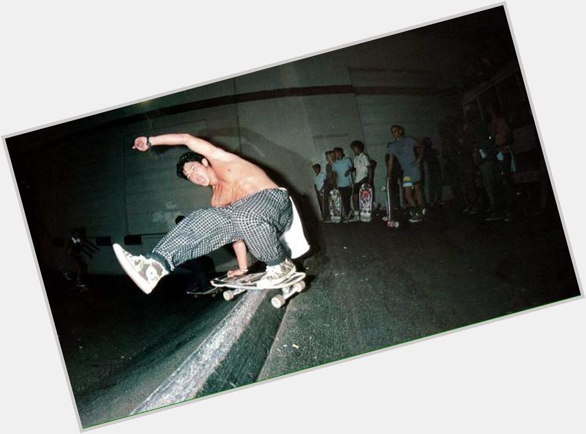 Happy bday to the legend christian hosoi one of my fav skaters cause he had the skill and the style 