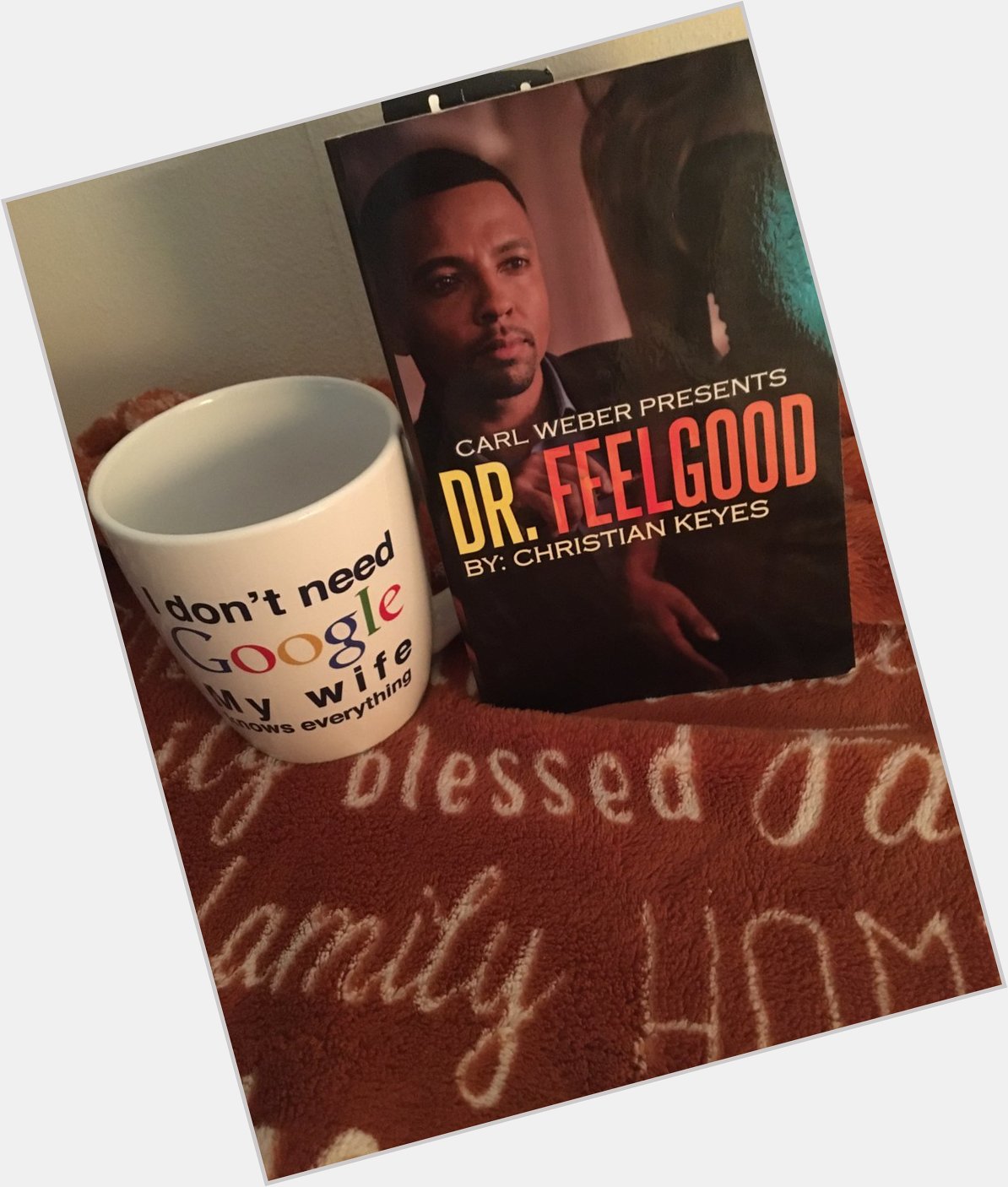 Happy birthday to Christian Keyes!!!! Mine is in October!!!
I do own the Dr. FeelGood book! 