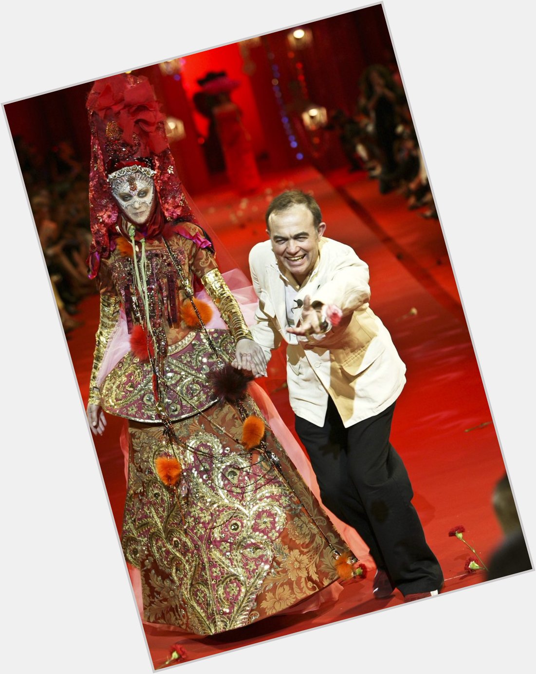 Happy birthday to the iconic couturier Christian Lacroix 