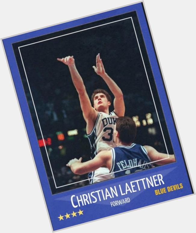 Happy 45th birthday to Dukes best ever, Christian Laettner. 