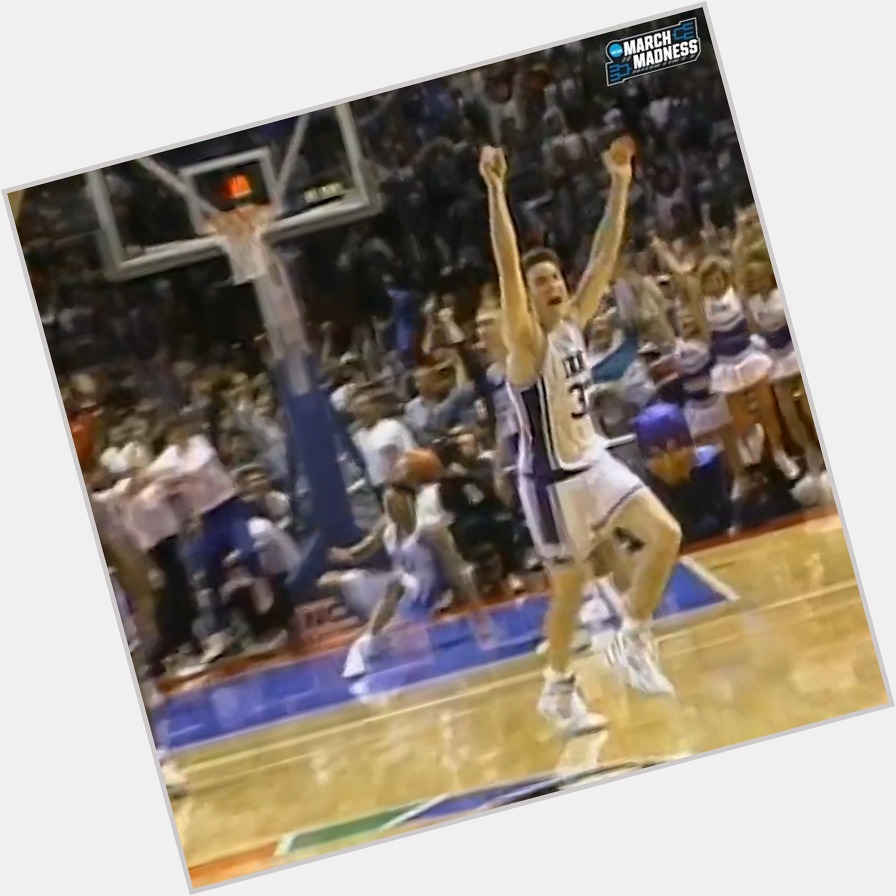 Happy birthday Christian Laettner! Love him or hate him, this was fantastic! 