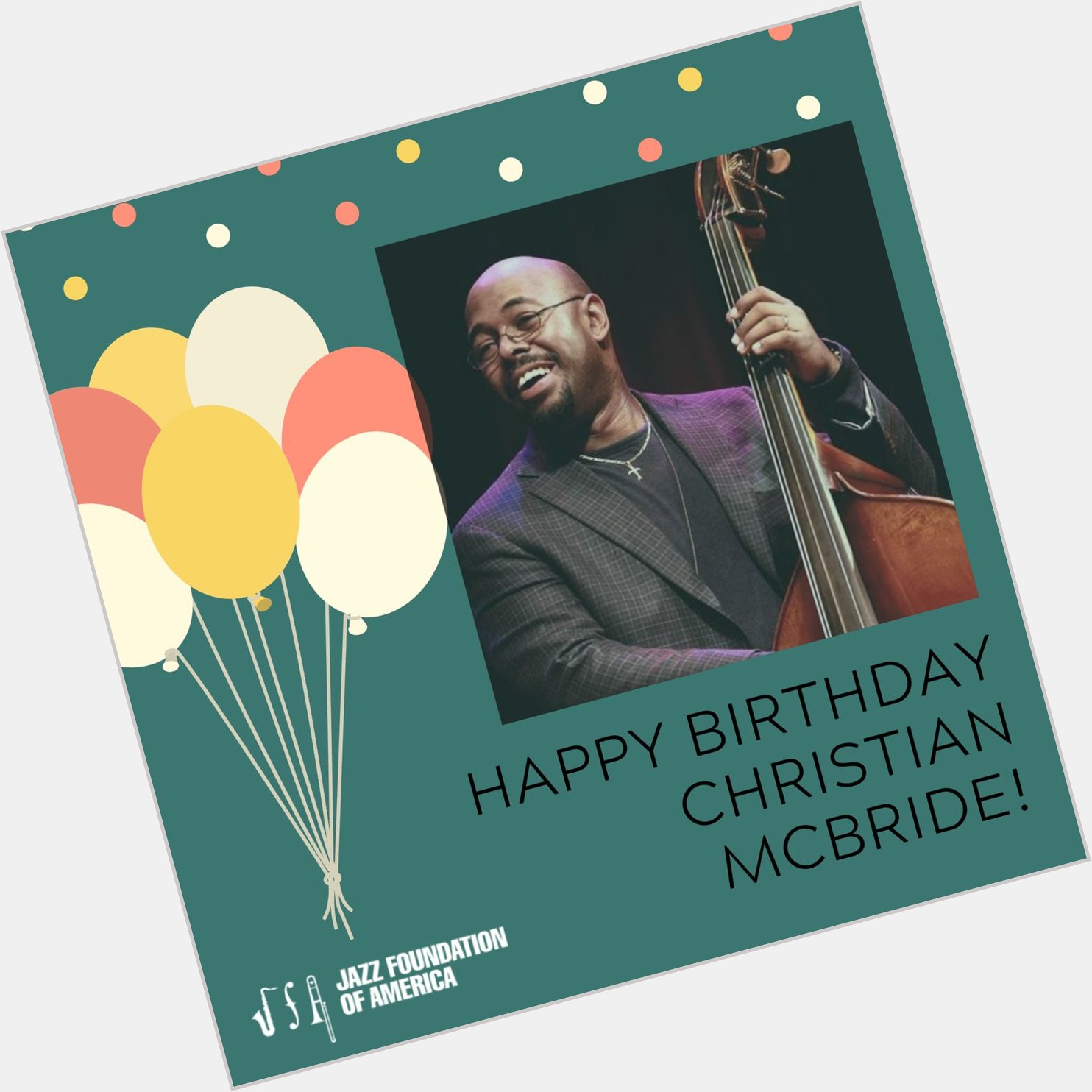 Happy 49th birthday to bassist extraordinaire Christian McBride! We hope your day is as great as you  