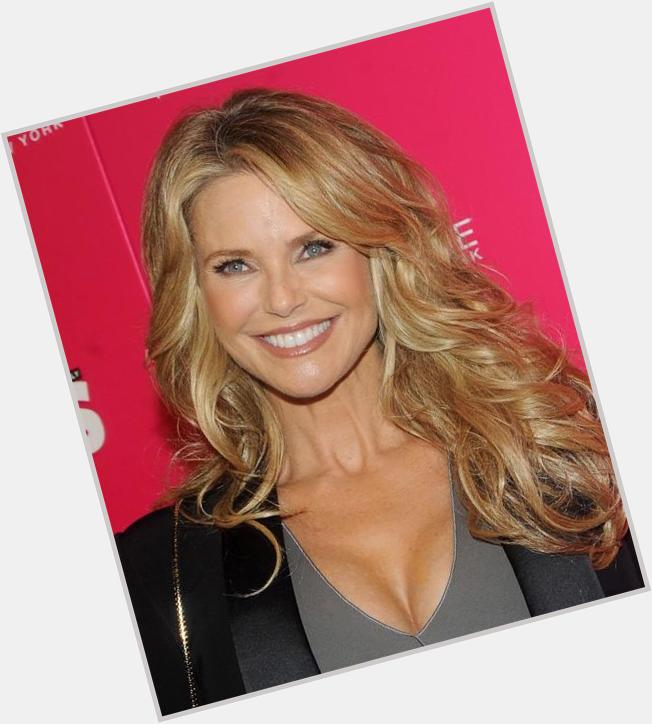 She has been my celebrity crush for 35 years - and she still is. Happy 61st Birthday, Christie Brinkley! 