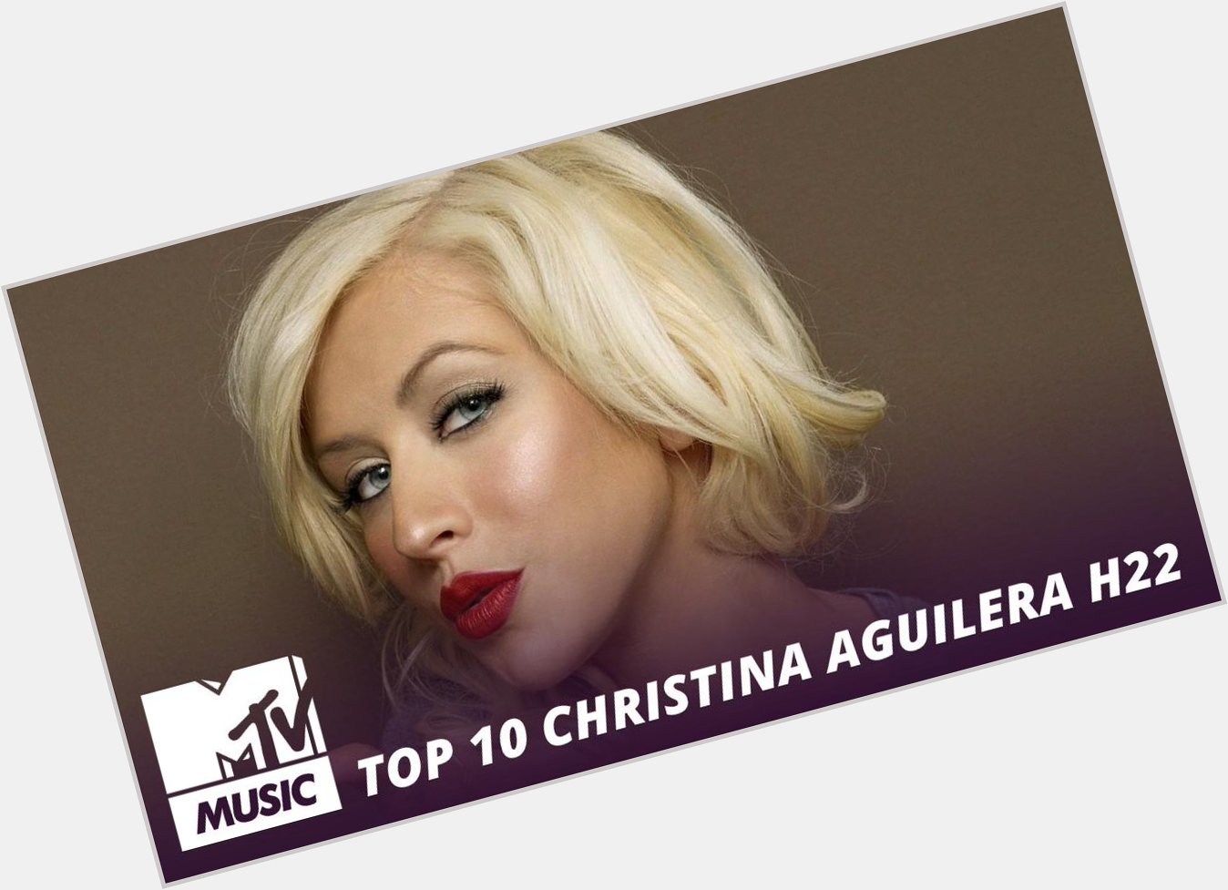 È ancora tempo di cantare \Happy Birthday\ a Christina Aguilera. Sta per iniziare la sua Top 10, sul 67! 