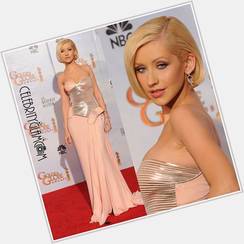 Happy Birthday Christina Aguilera! The singer turns 35 today. Christina in Atelier Versace at the  