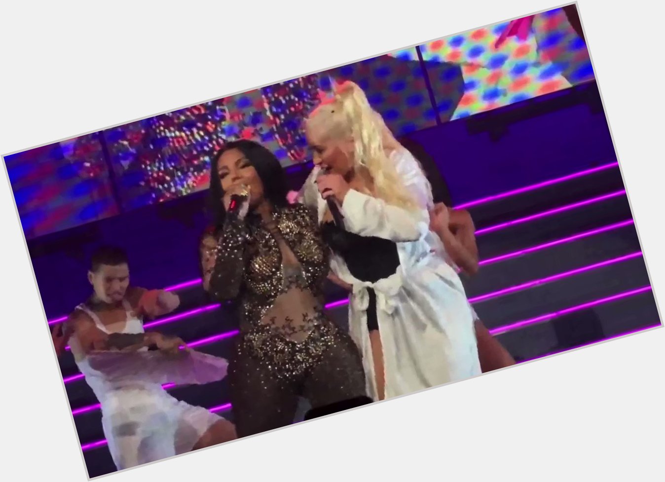 Happy Birthday to Ms Christina Aguilera    here s one of my favorite moments with her and Lil Kim 