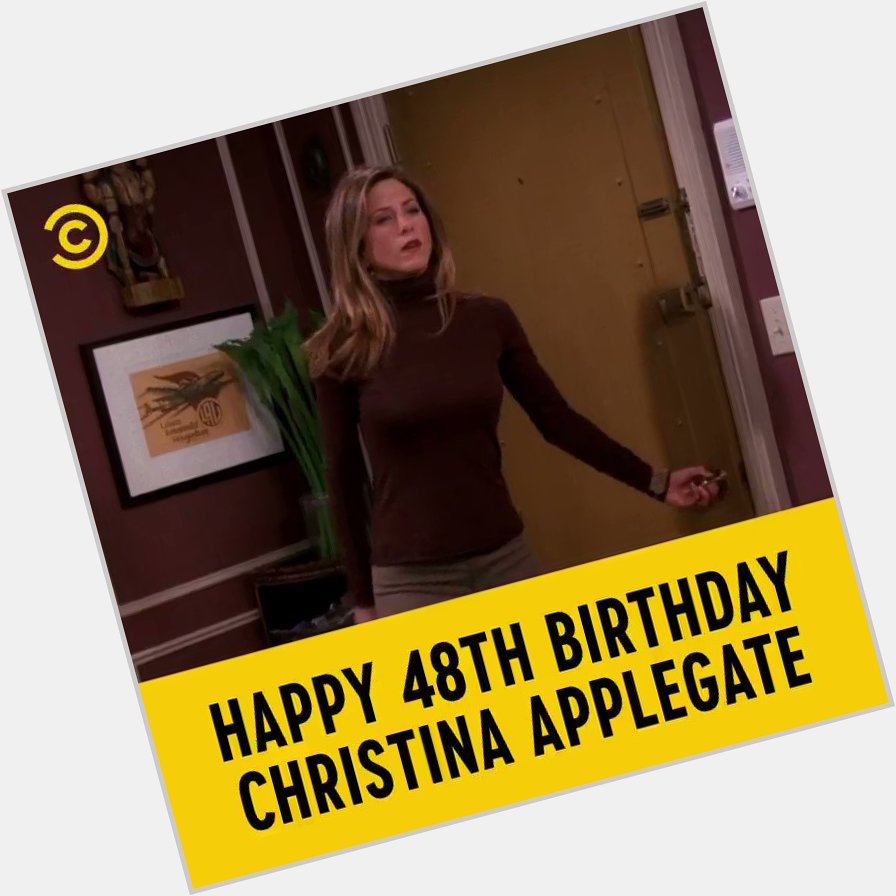 Happy birthday to the worst Green sibling and \"baby stylist\", Christina Applegate! 