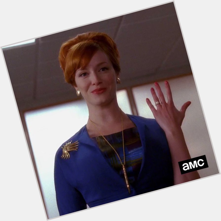 Sterling Cooper wouldn\t be the same without her. 
Happy birthday to Christina Hendricks! 