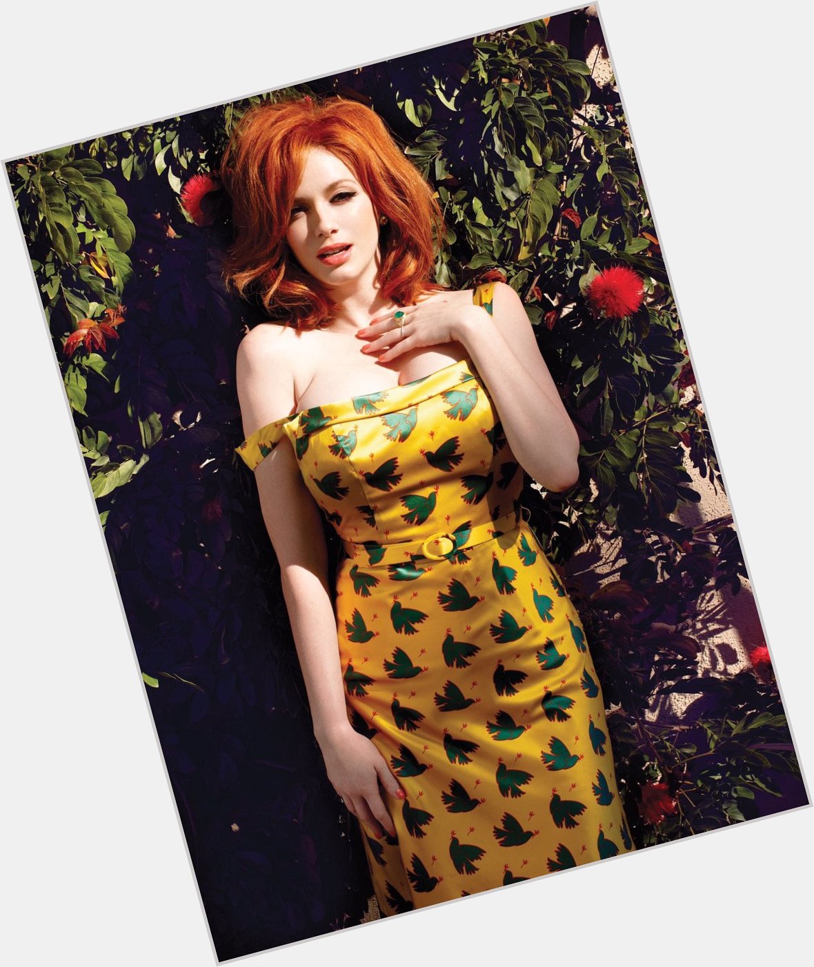 We may be a little late with this one but

Happy Birthday Christina Hendricks  